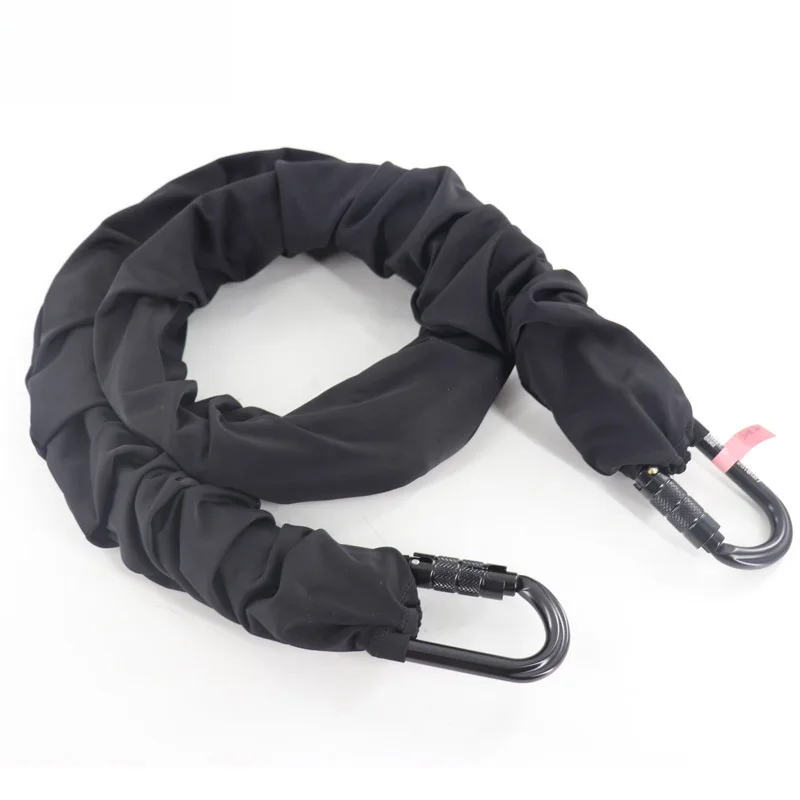 Yoga vitality belt bungee jumping tension rope aluminum alloy automatic buckle magic rope magic belt hanging dance auxiliary