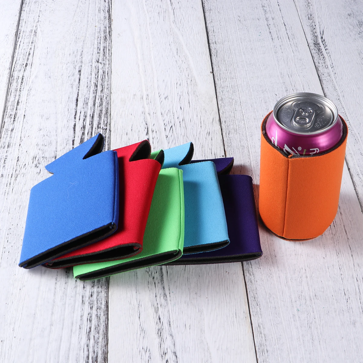 

10 Pcs Bottle Cup Set Child Drinks Thermal Sleeve Beer Holders for Cans