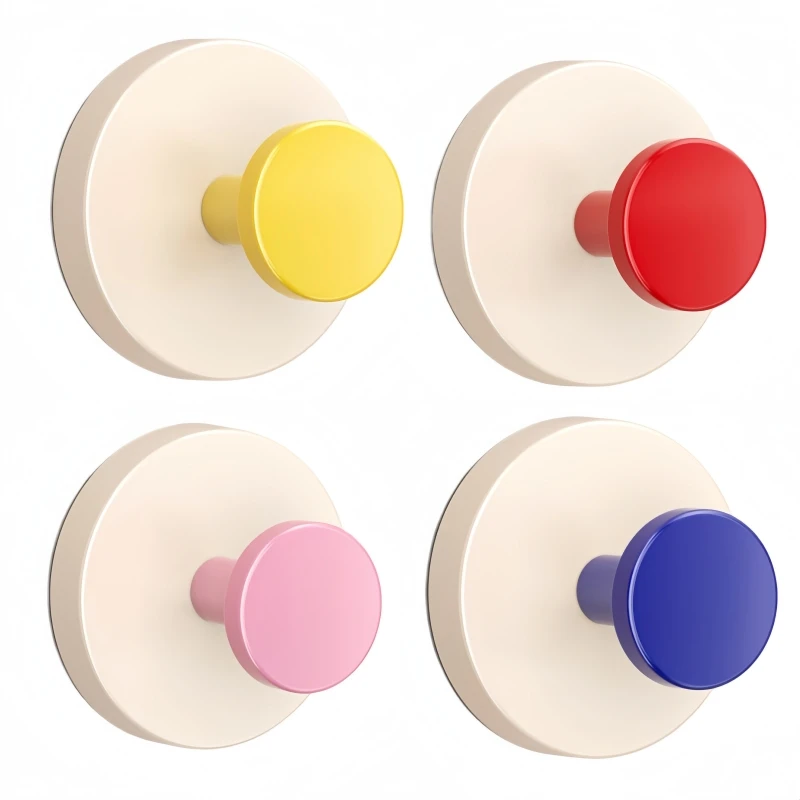    Ganchos de Succión Dopamine Sin Taladro, Ganchos Removibles para Toallas, Decoración para Baño, Cocina y Hogar, Agarre Fuerte para Vidrio de Ventana