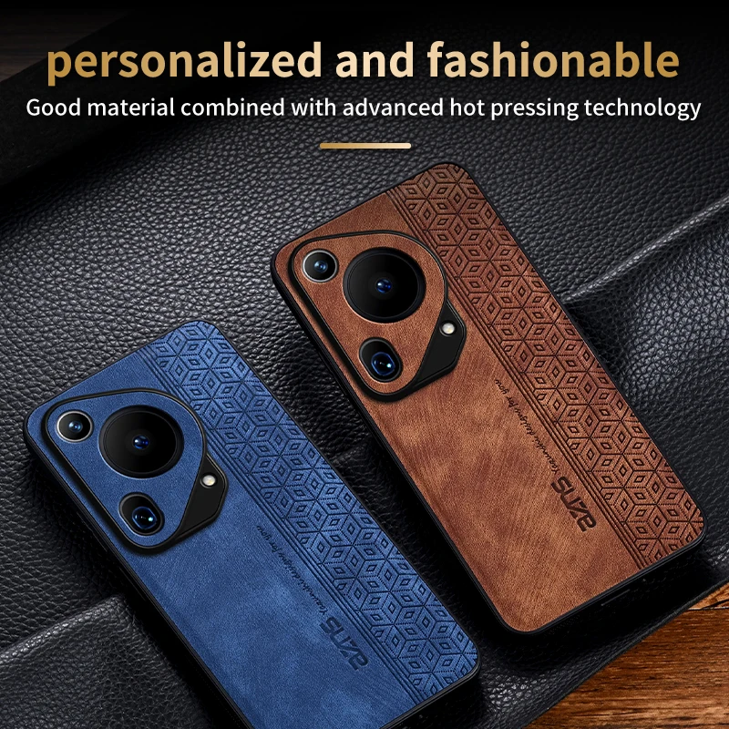 For Huawei Pura 70 Ultra Чехол Для Back Cover Skin Feel Shockproof Leather Phone Case Bumper For Huawei Pura 70 Ultra Coque Capa