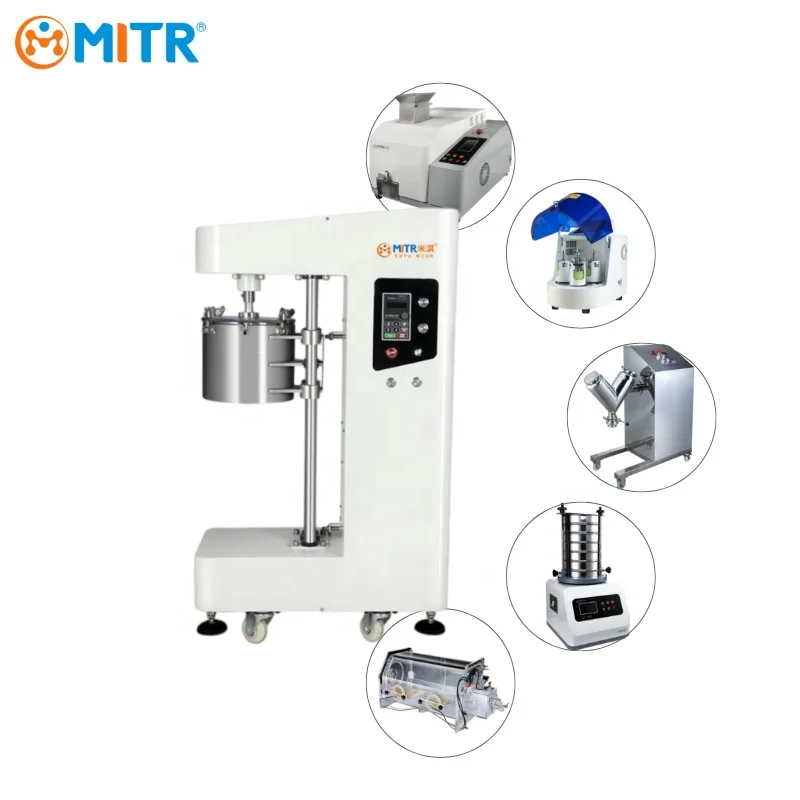 Laboratory Powder Stirred Vertical Ball Mixing Mill with Water Cool Cycle Stirring Mill