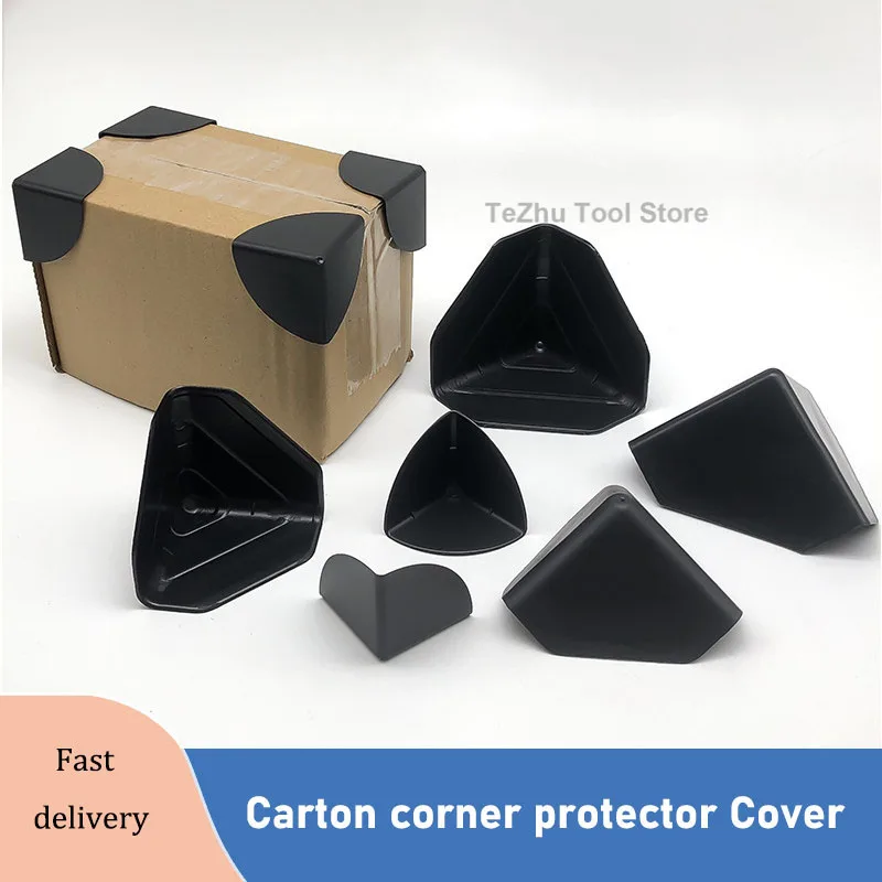 Plastic Corner Protection Cardboard Box, Three Sided Anti-collision Corner Protection, Plastic Protective Cover