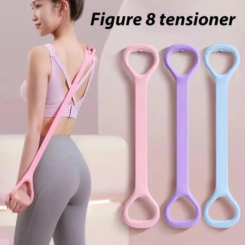 

Figure 8 Exercise Band Hand Stretcher Universal Non Slip Heavy Figure 8 Hand Exerciser Stretch Bands For Yoga Pilates Stretching