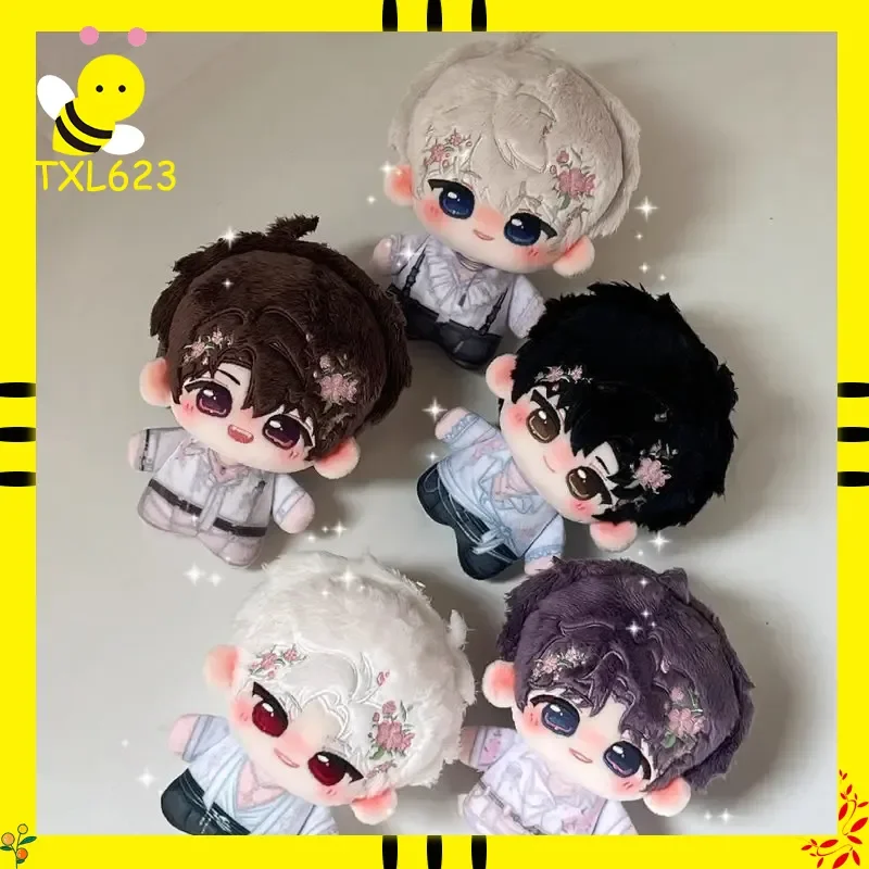 In Stock 10cm Love And Deepspace Figure Caleb Sylus Rafayel Xavier Zayne Cotton Doll Game Peripherial Collect Toys Fans Gifts