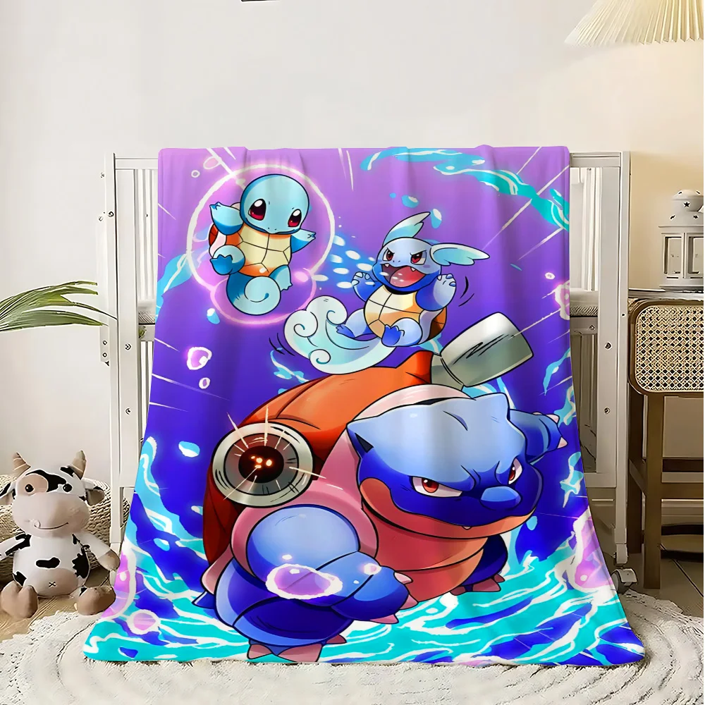 

Home Pokes Printed Plush Blanket Sofa Winter Decorative Bed Blankets Bedroom Decoration Bedspread the Throw Warm Knee Double Nap