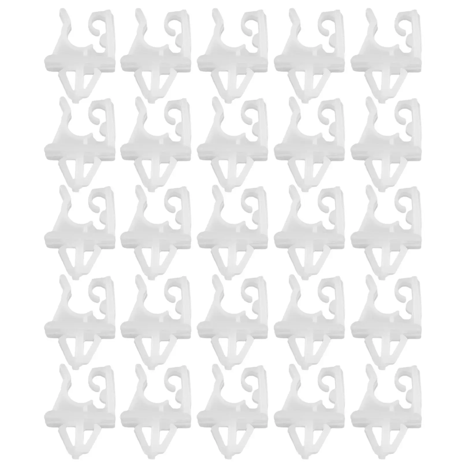50Pcs Automotive Hood Prop Rod Retainer Clip Car Hood Support Holder Replacement Engine Lift Support Clamp Front Bonnet Repair