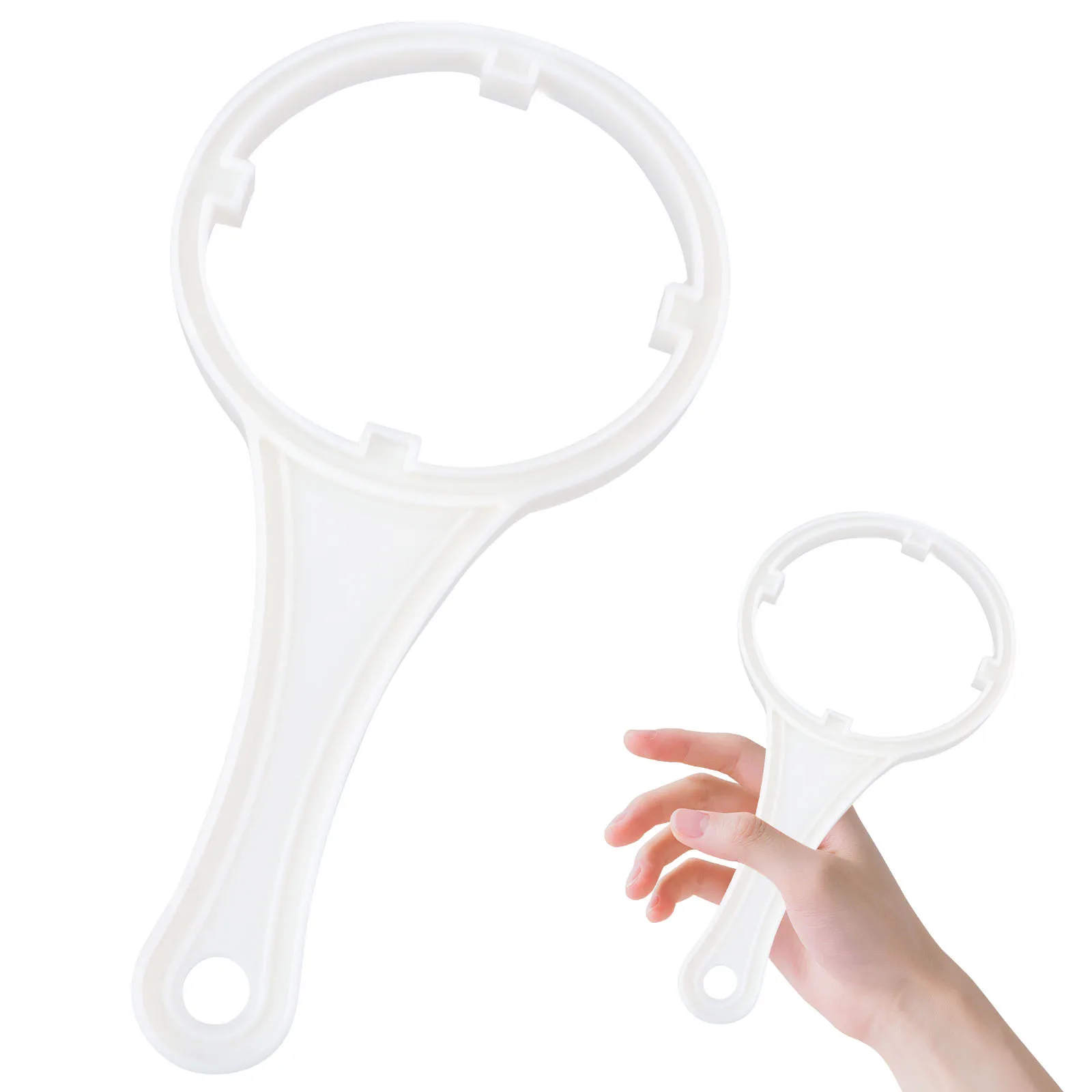 

1Pcs Plastic Filter Wrench 10 Inch Strong Membrane Cup Design for Water Purifier Housing Removal Filter Wrench