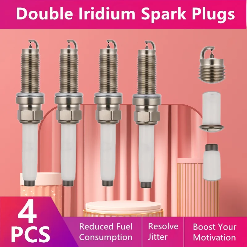 

For Geely Manjaro Tugella 2.0T 1.5T Double Iridium Spark Plug Auto Parts