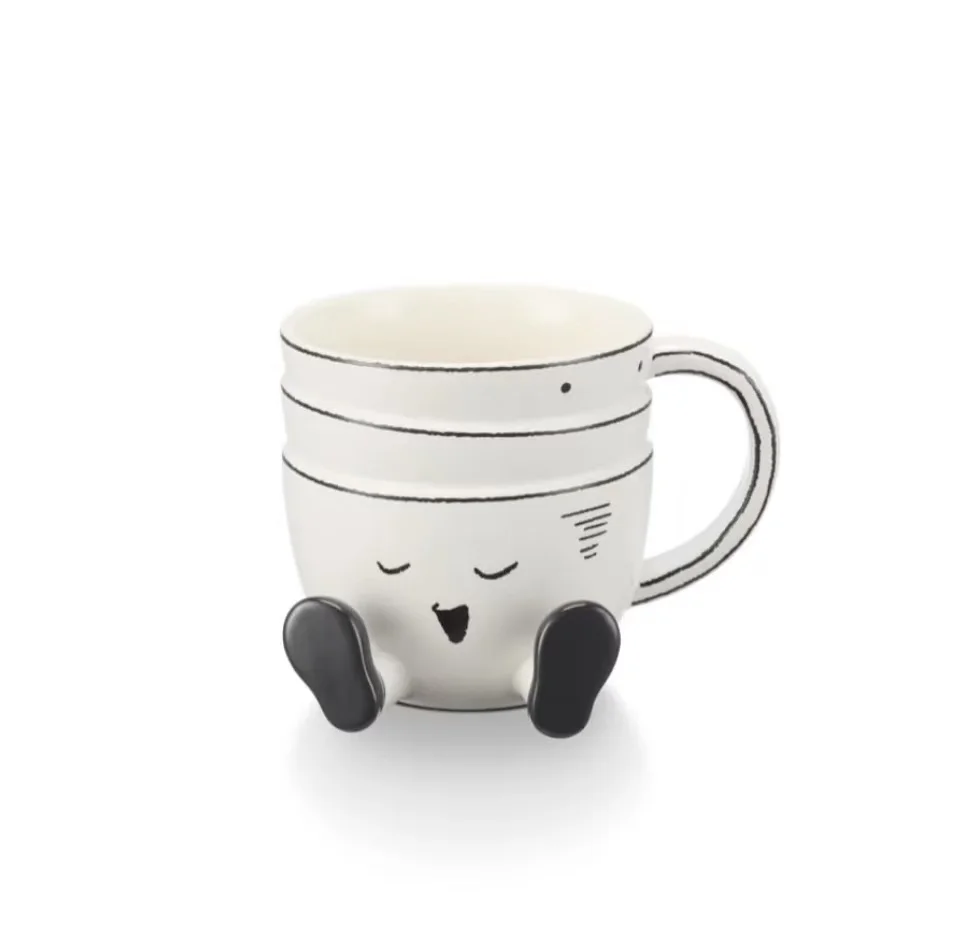 신제품 BK 2025 할로윈 한정판 다크 나이트 블랙 시리즈 세라믹 마크 1183ml 스테인리스 스틸 빨대 보온컵 할로윈