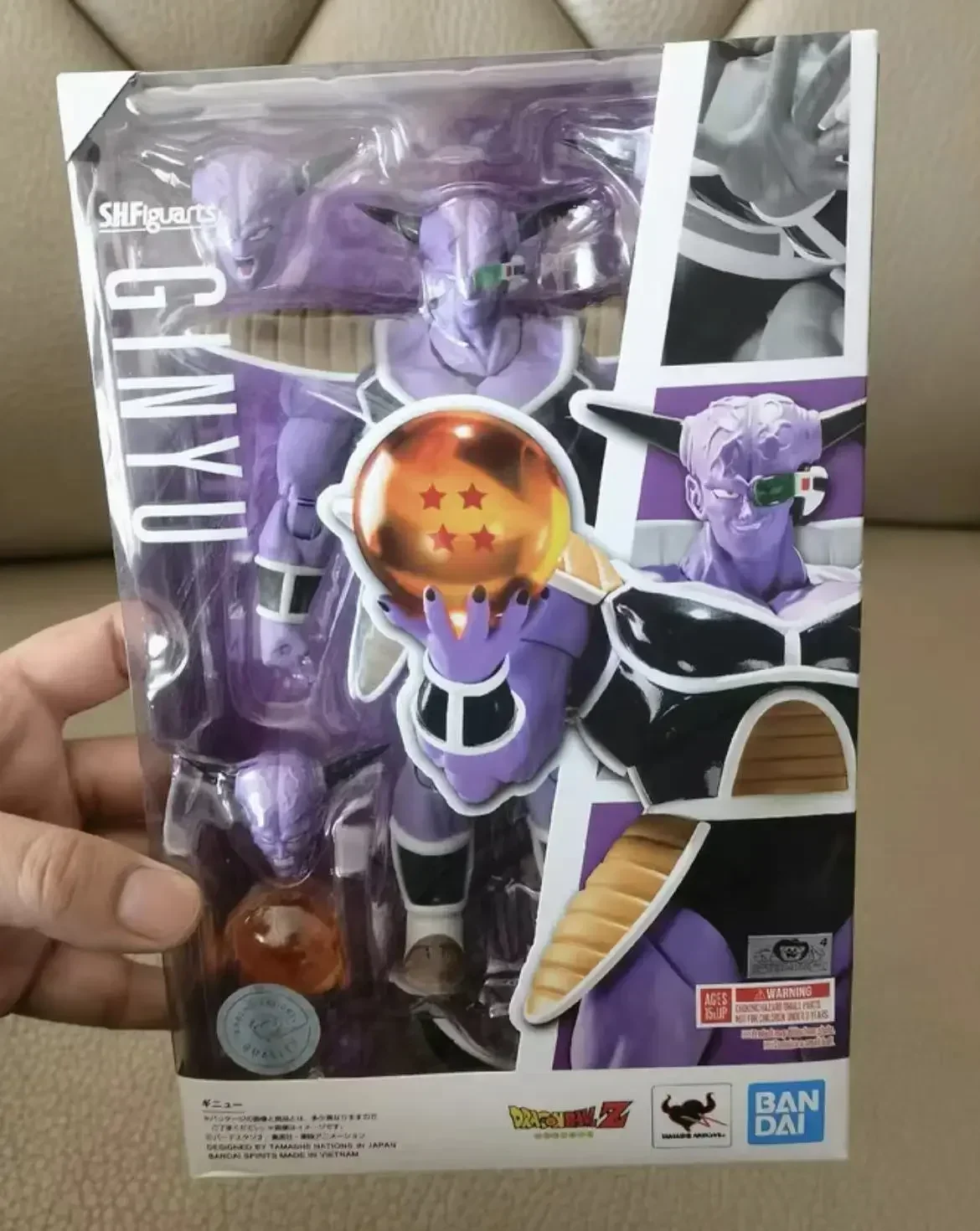 BANDAI 100% Original Shf Sh Figuarts Dragon Ball Ginyu Action Figures Anime Model Toys Figura Pvc Gifts In Stock view 2
