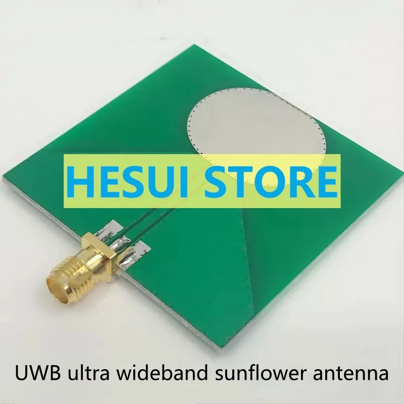 UWB ultra wideband sunflower antenna