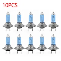 Lamp Xenon Bulbs Headlights Light Set Bright 10pcs H7 12V 55W 6000K Halogen Replaces Stock Latest High Quality