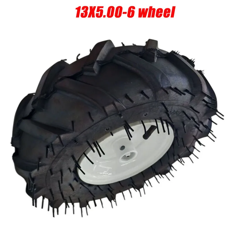 13x5.00-6 6in Wheel Tire with Rim Vacuum Tubeless Traction Antislip All Terrain Tire For ATV Quad Go Kart Golf Cart Mini Bike