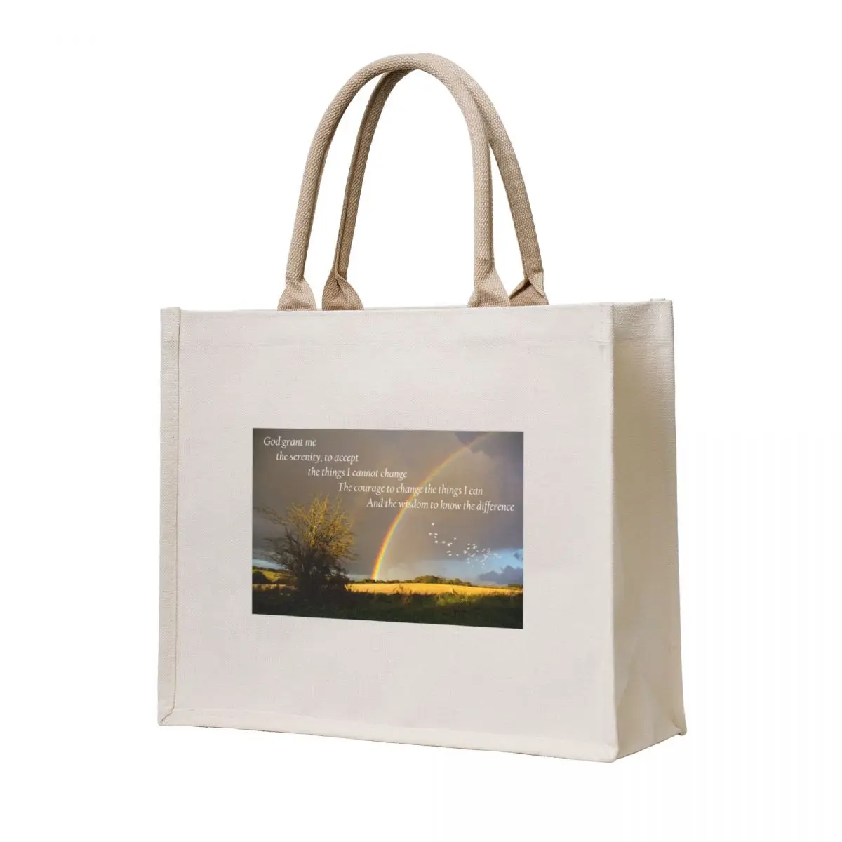

Serenity in the storms Tote Bag custom fabric bag shopping bag the tote tote bags men