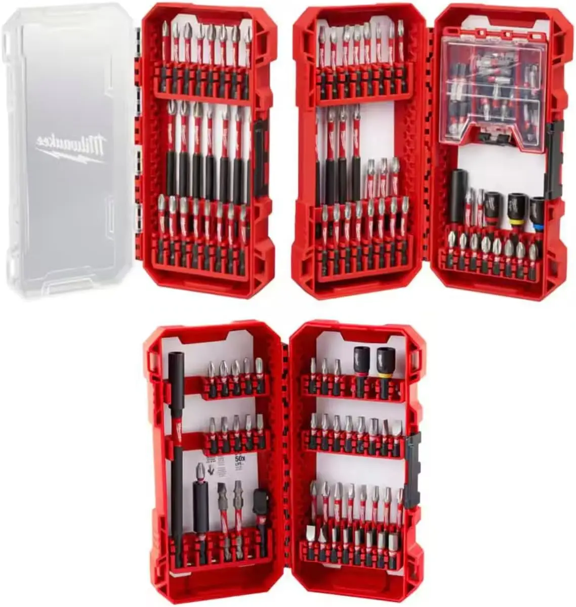 Impact Duty Alloy Steel Drill and Screw Driver Bit Set (100-Piece)