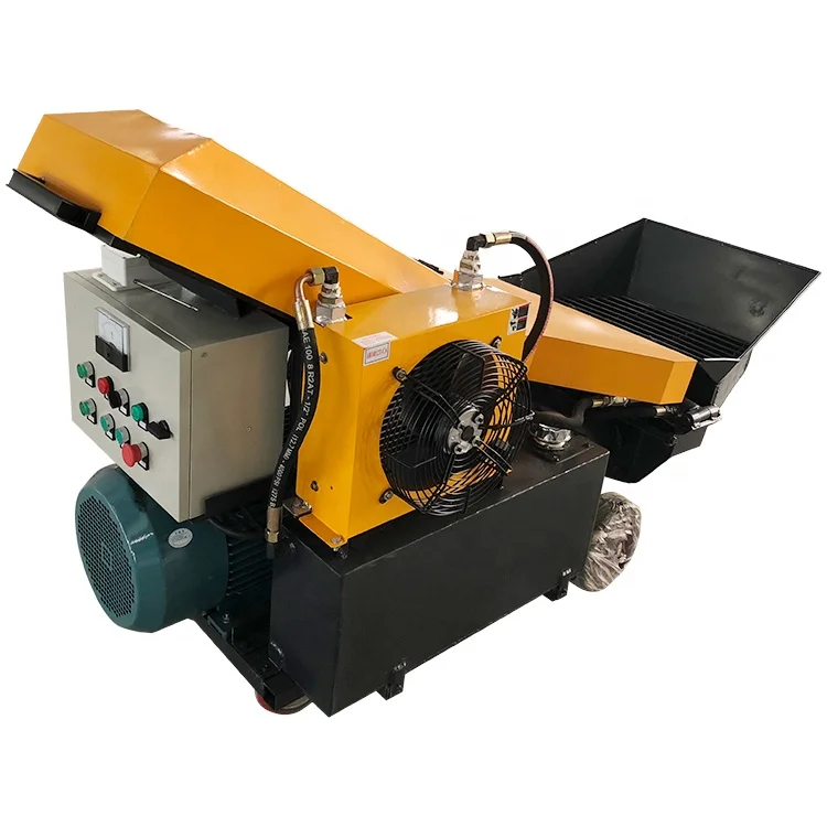 Construction Electric Mobile Concrete Pump Machine for Fine Stone