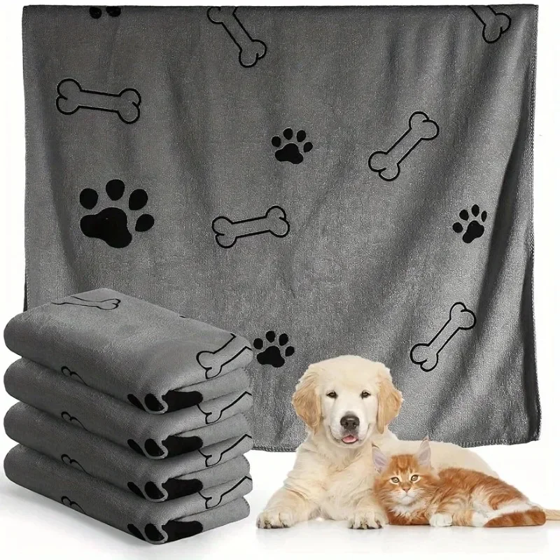 

Quick-drying and Absorbent for Dog and Cat Bathing Pet Bath Towel Large Towel Soft Quick-drying Pet Store Gift Pet Supplies