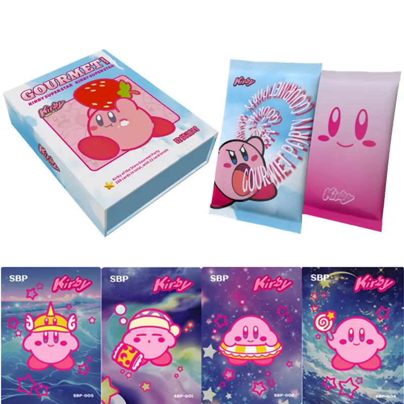 

New Anime Kirby's Wonderful Journey Series Card SSP SEP SP Rare Character Collection Card Board Game Toy Children Birthday Gift