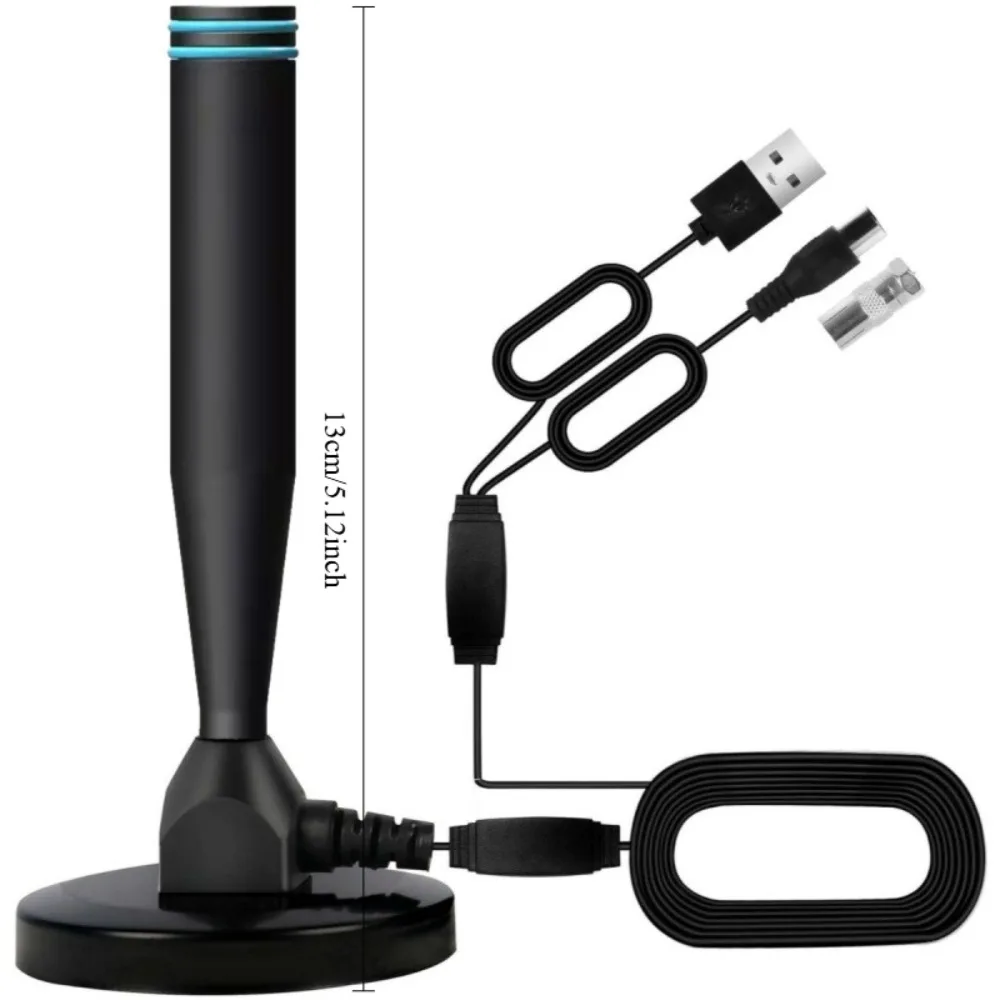 2025 جديد داخلي هوائي التلفزيون الرقمي هوائي الموجة الأرضية هوائي صغير HDTV هوائي DV B-t2 #2