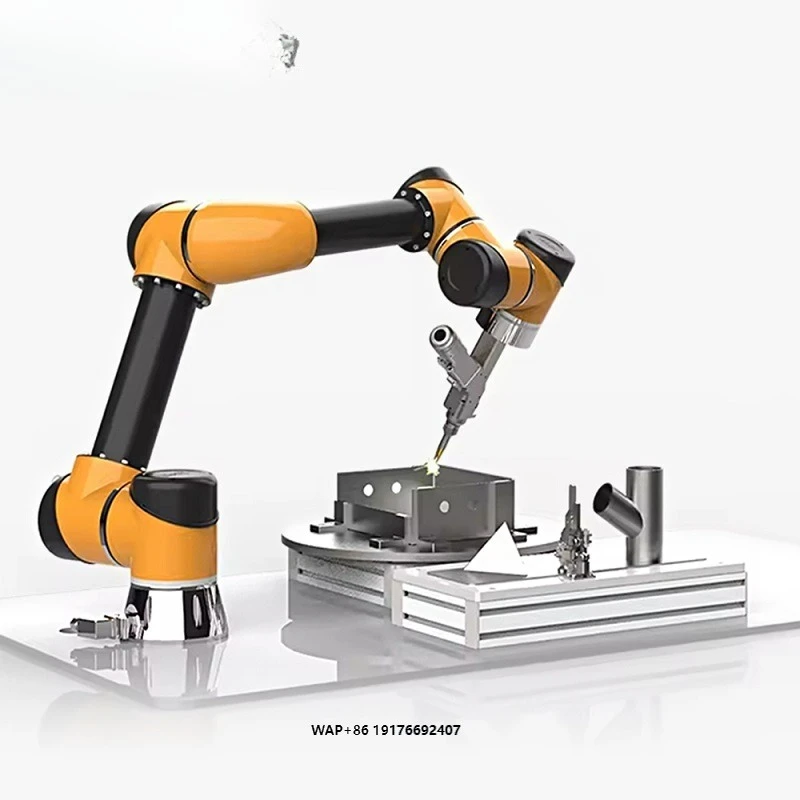 Automatic Portable Robotic Welding Machine 3000W 6-Axis Industrial Robot Arm for Metallic Materials  Welding
