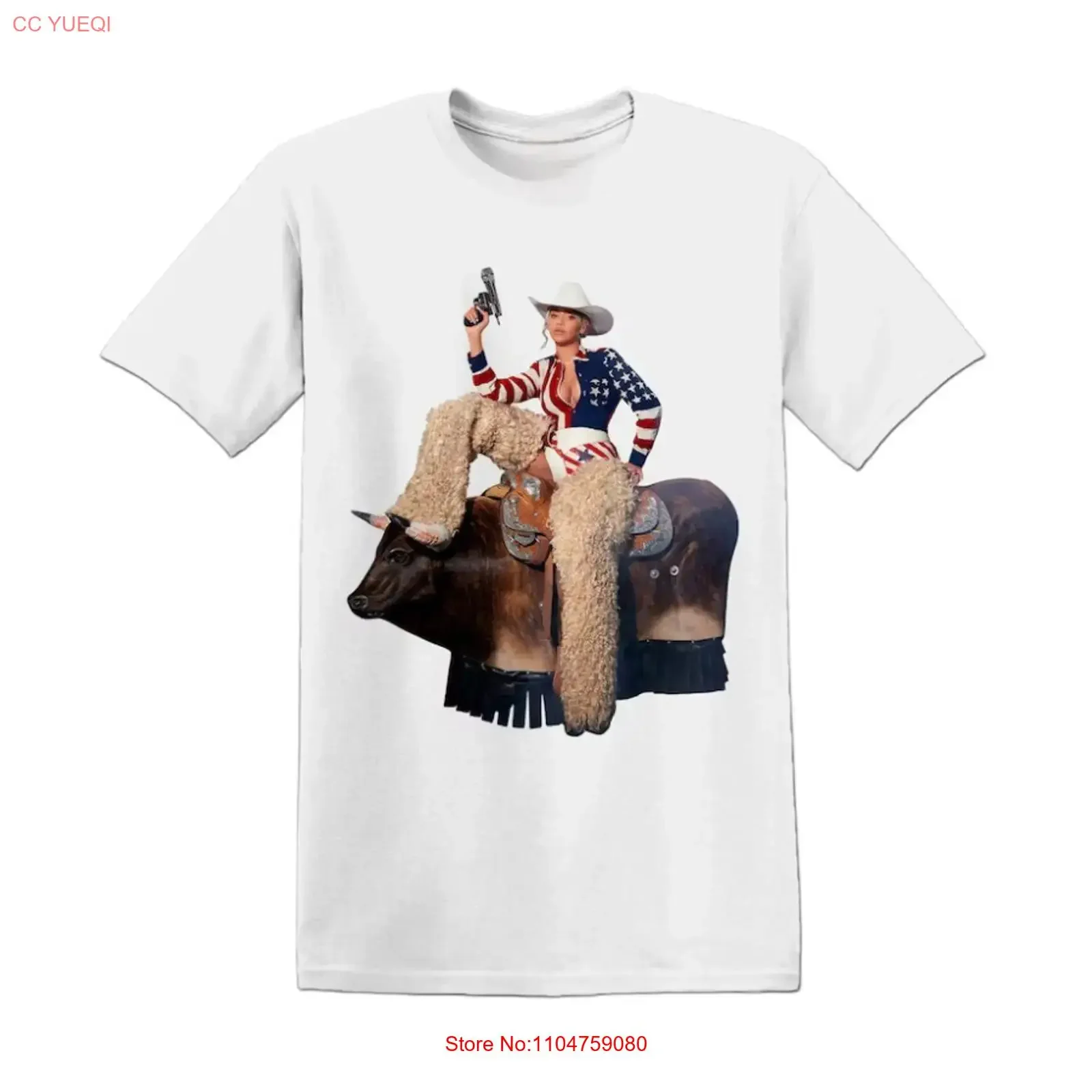 Camiseta vintage lavada de Beyoncé, merchandising de la gira Cowboy Carter 2025, Houston TX, 28 y 29 de junio, para uso diario, versátil