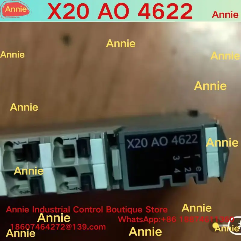

Модуль ПЛК X20 AO 4622, б/у, программируемый логический контроллер для промышленной автоматизации