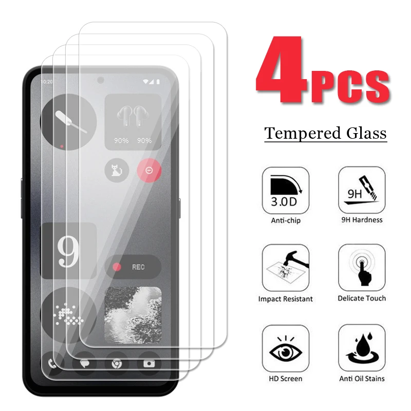 

For Nothing CMF Phone 1 Glass Nothing CMF Phone 1 Tempered Glass HD Screen Protector 9D Protector Flim Nothing CMF Phone 1 Glass