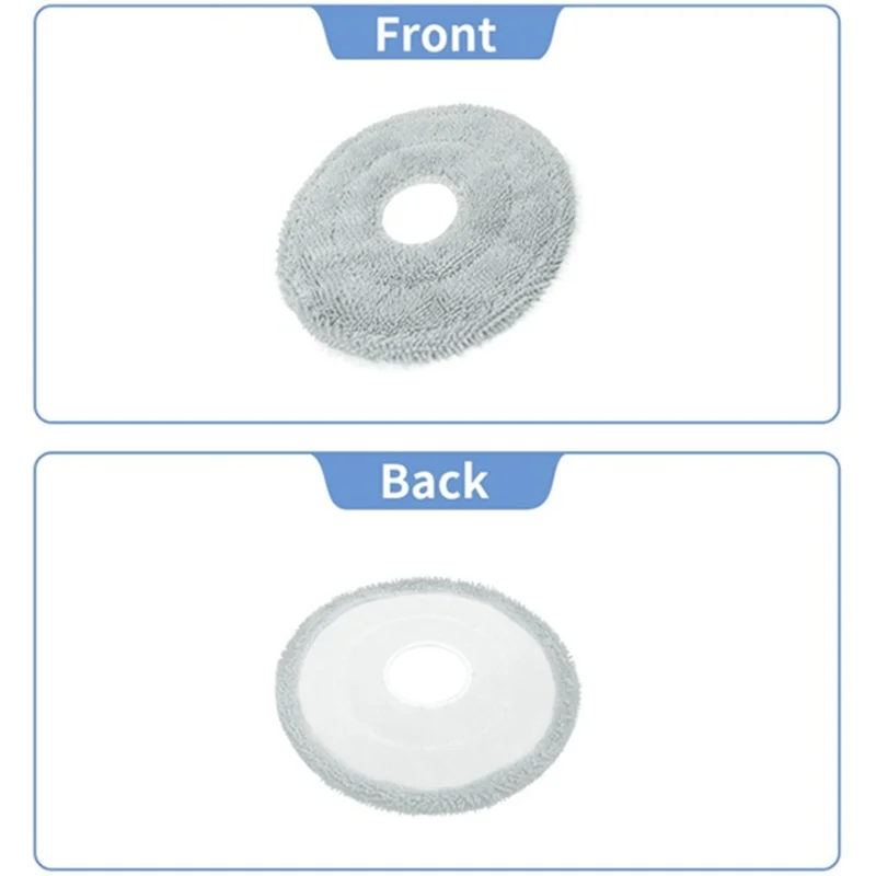 A005-For Dreame X40pro الترا جهاز آلي لتنظيف الأتربة استبدال أجزاء فرشاة رئيسية فلتر HEPA فرشاة جانبية ممسحة القماش كيس لجميع الغبار