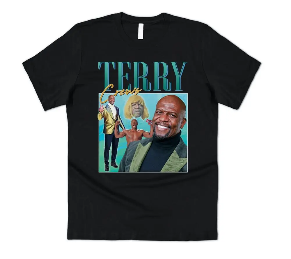 Terry Crews Homage T-shirt Tee Funny Gym 90's Retro Summer For Men Clothing Women Short Sleeve Tees Y2K Tops Unisex Summer