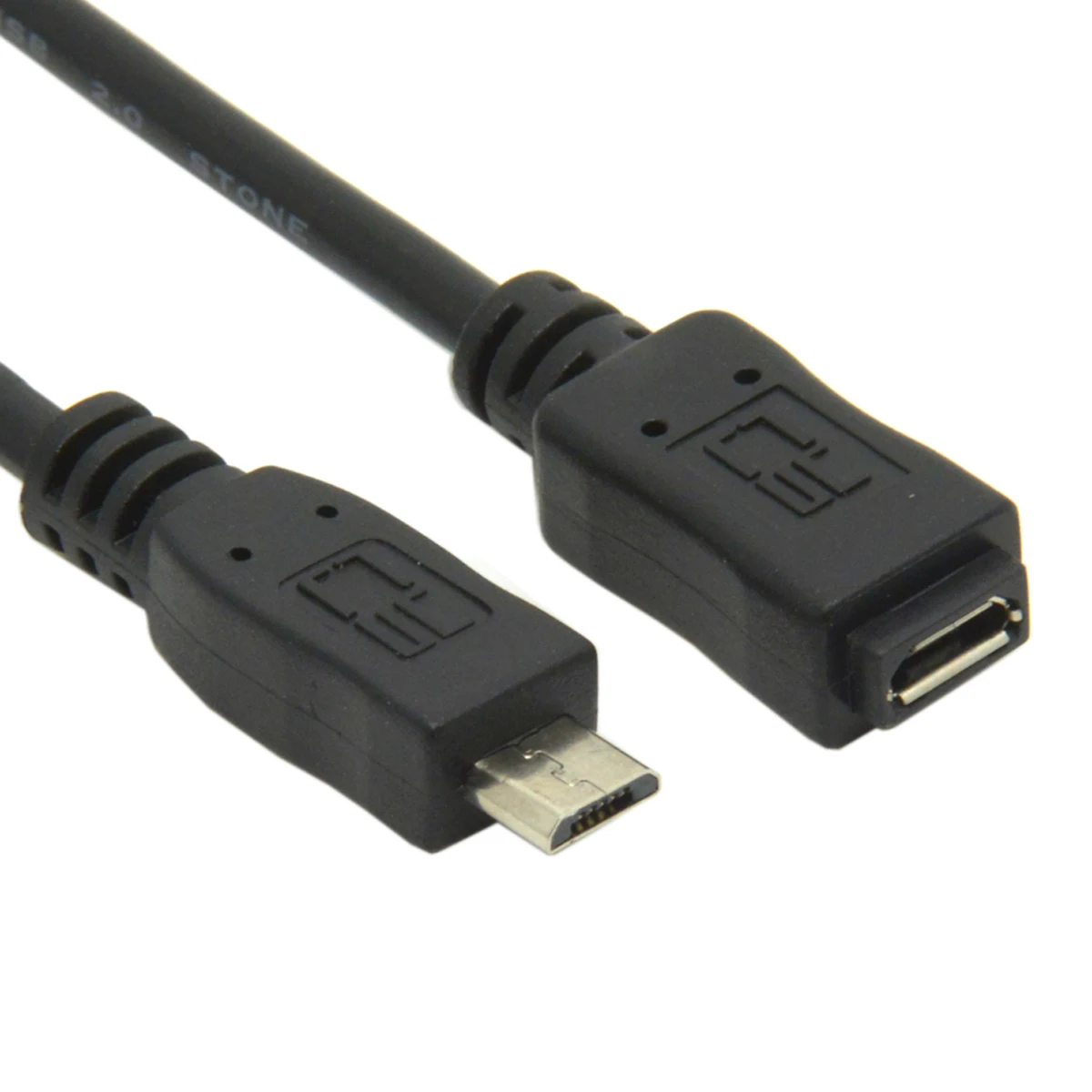 

CY 5ft Full Pin Connected Micro USB 2.0 Type 5Pin Male to Female Cable for Tablet & Phone & CY & OTG Extension