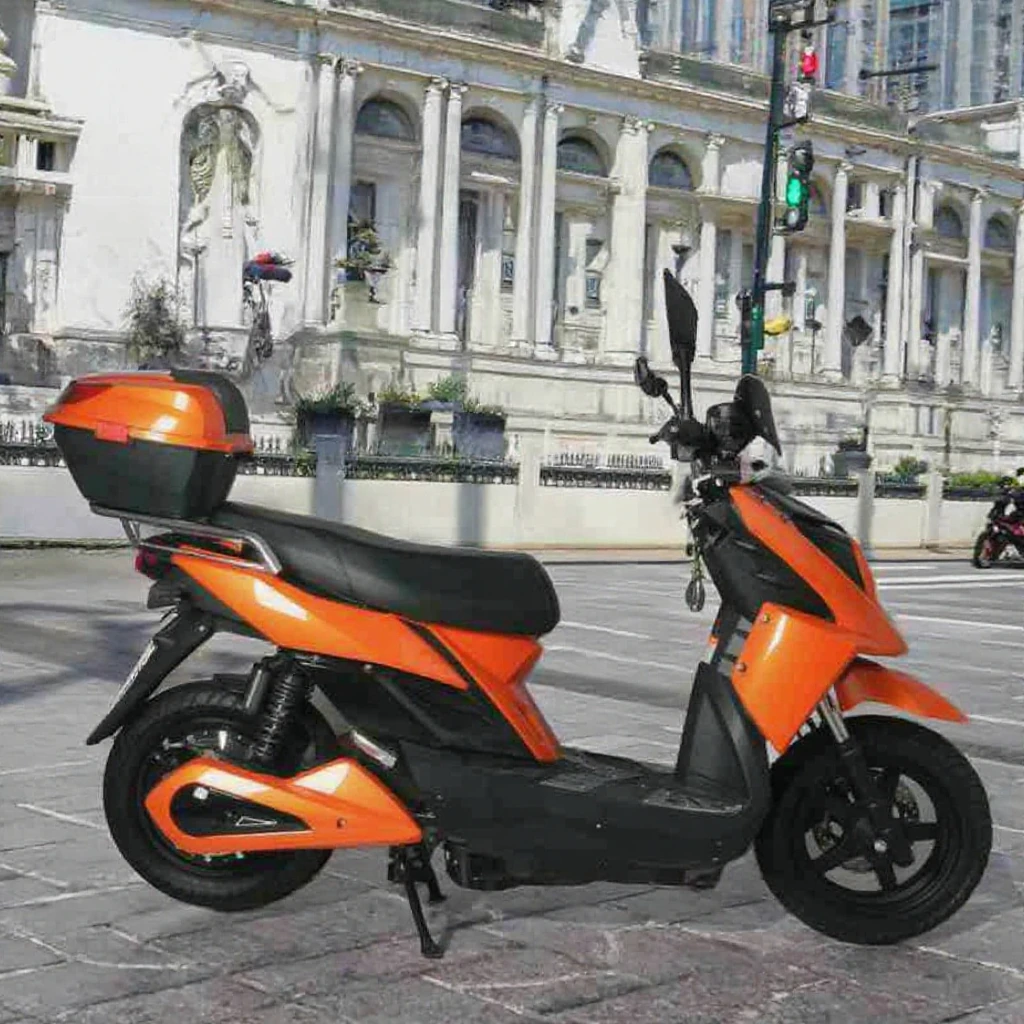 60V 1500W Electric Motor and 50AH Lithium Battery Scooter Electric Motorcycle with Efficient Electrical System 48V Voltagecustom