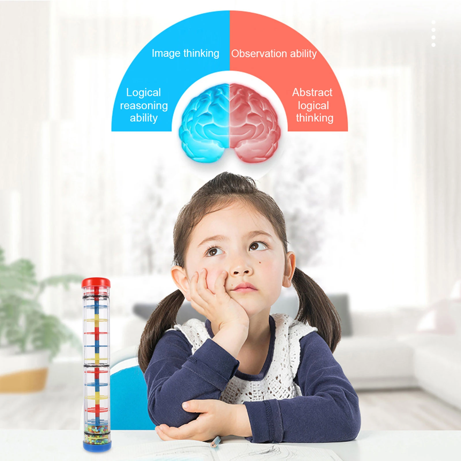 

Raindrop Sound Rain Toy Baby Musical Instrument Educational Cognitive Toy Plastic Material On Creativity Imagination Child