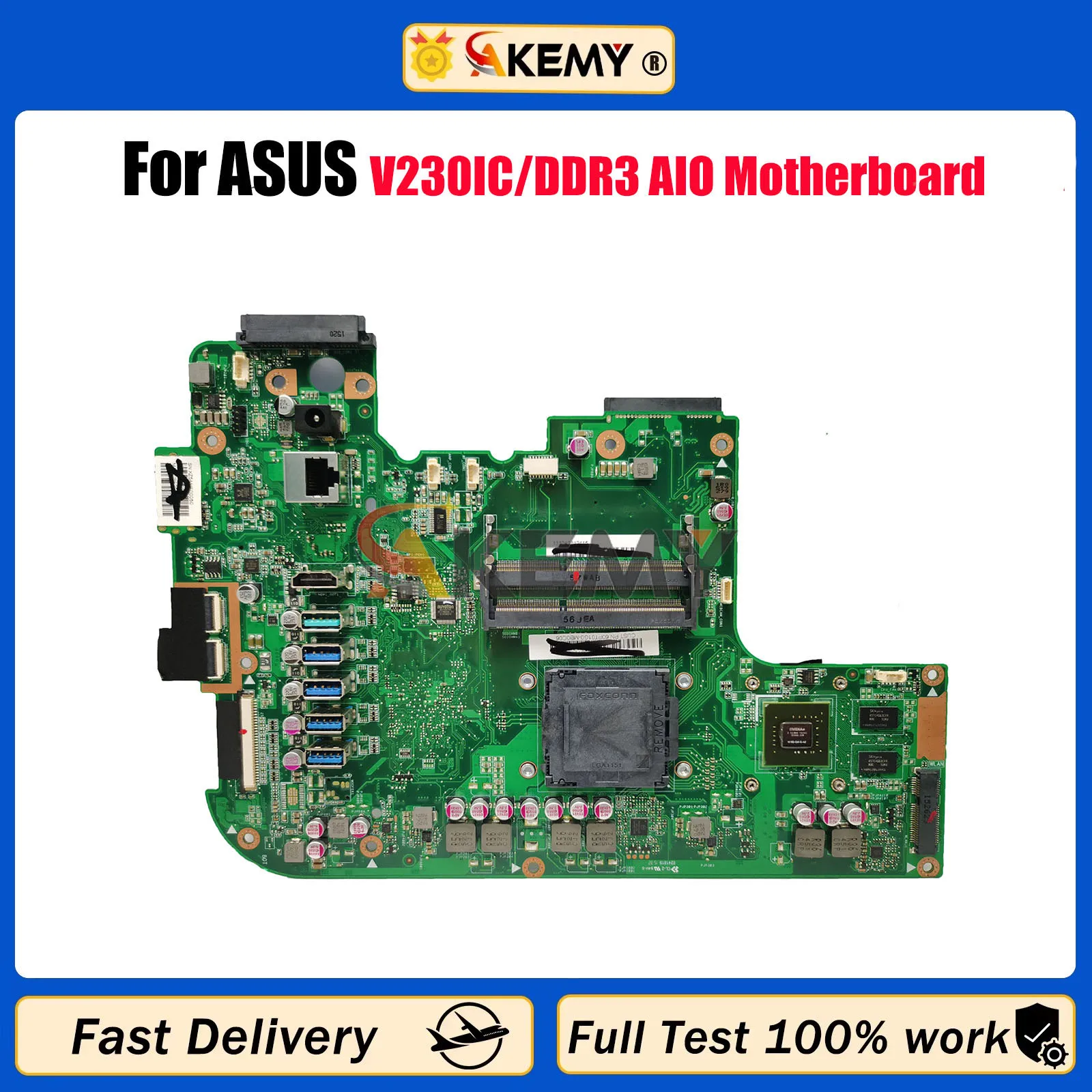 

V230IC/DDR3 Motherboard For ASUS Vivo AiO V230I V230IC Mainboard This item is in stock 100% tests OK fast shipping High quality