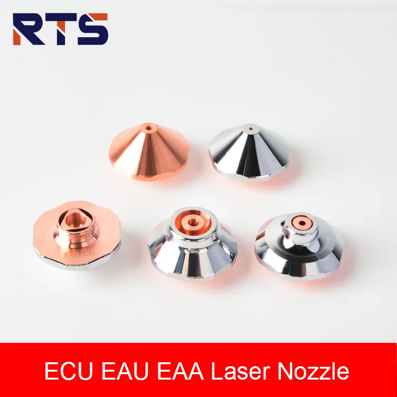 EAA EAU ECU High Speed Cutting Nozzle Single and Double Layer Chrome Plating Laser Cutting Machine Accessories