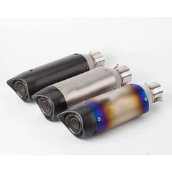 Universal 51mm Motorcycle Exhaust Pipe Carbon Fiber Exhaust Escape Muffler DB Killer For R3 Z900 GSX750R K8 R6