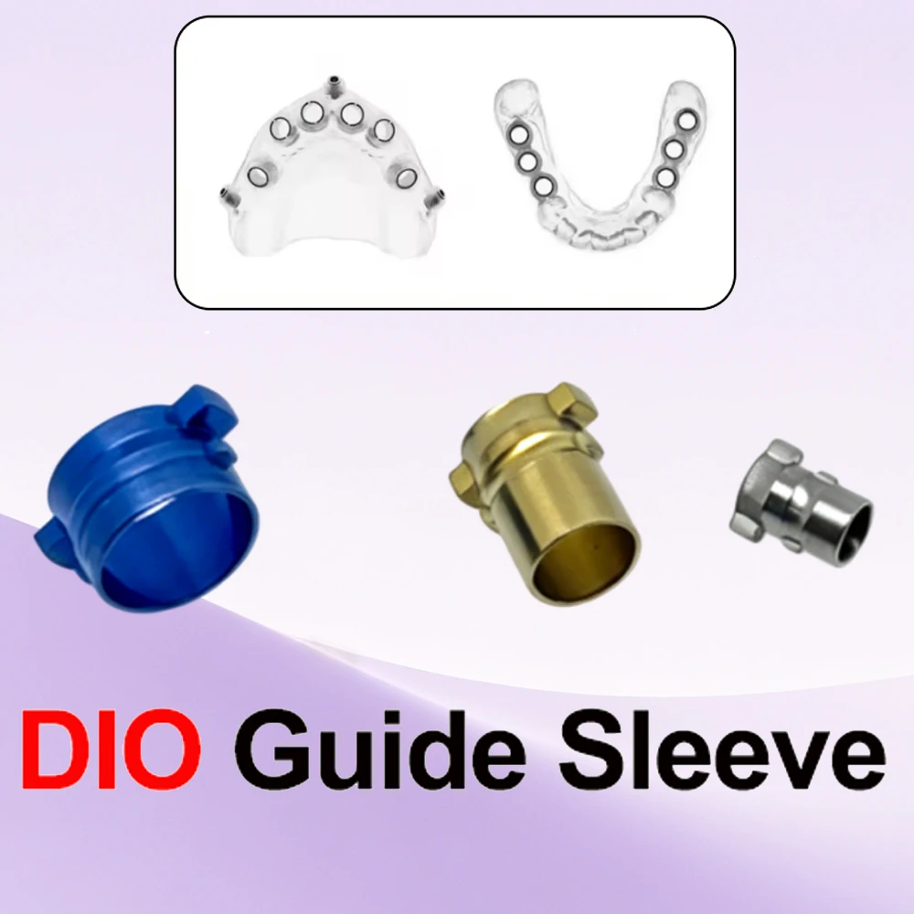 

Dio Implant Digital Guide Sleeve with External Irrigation Guided Drill Depth Planting System Professional Dental Materials