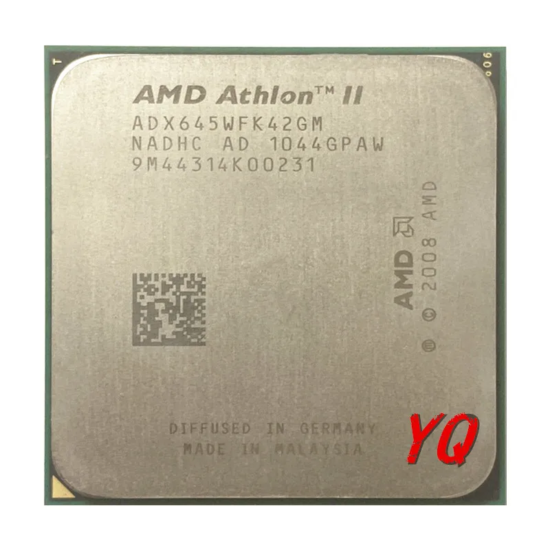 AMD Athlon II X4 645 3.1 GHz Quad-Core CPU Processor ADX645WFK42GM Socket AM3