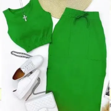 

Однотонные трикотажные комплекты платьев, пуловер, жилет с круглым вырезом, сексуальная юбка с запахом на ягодицах, тонкий чехол, повседневная осень 2024, эластичная талия