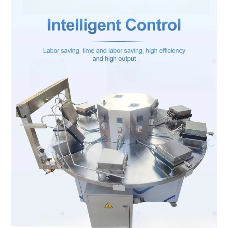 Small Commercial Multifunctional Crepe Maker Custom Crispy Phoenix Waffle Egg Roll Ice Cream Cone Production Line