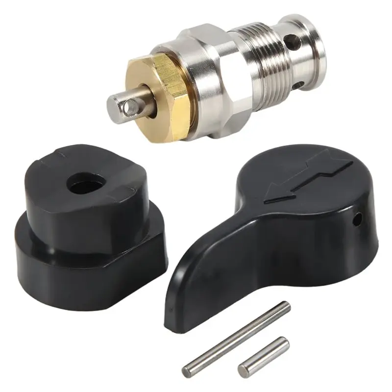 Válvula de drenaje y retención de pulverización 235014 Prime, ideal para el hogar, para pulverizador de pintura sin aire Graco 390 395 490 495 595, color dorado