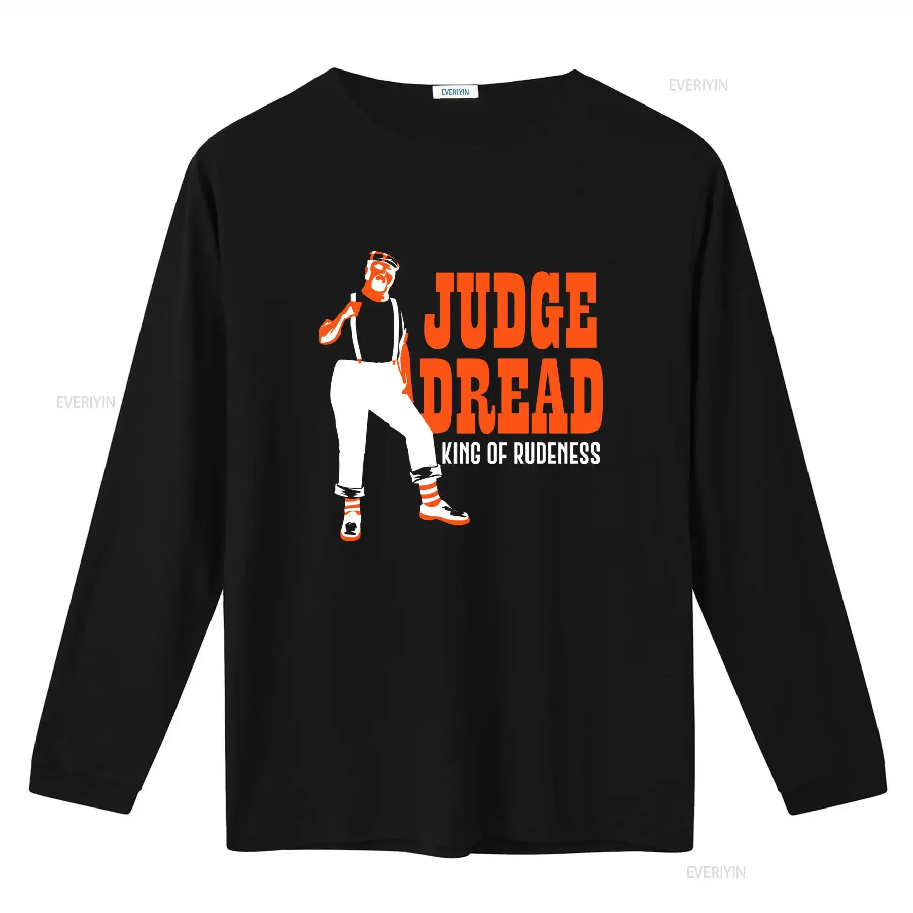 NEW POPULAR Judge Dread King of Rudeness English Musician Art T Shirt S 4XL Stylish Trendy  vintage Washed Stretched