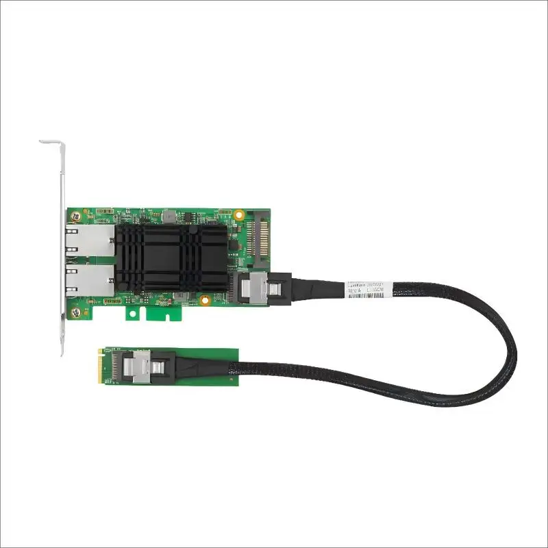

LRES2050PT-2RJ45 10G Dual-port to SFF-8087/M.2 Ethernet Network Adapter( X550 Based)