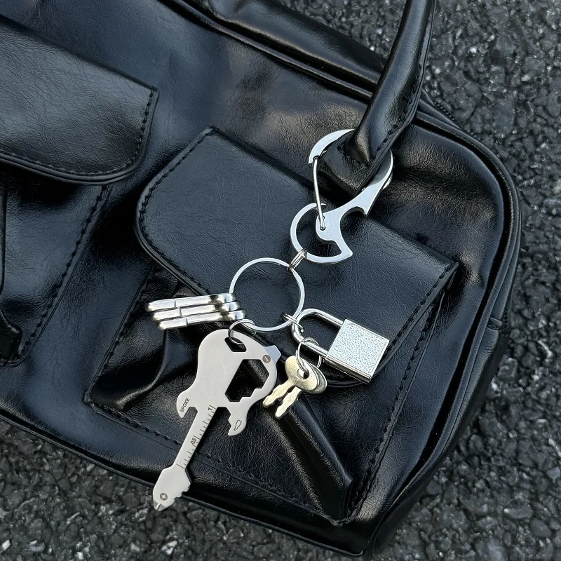 industrial-utility-style-guitar-keychain-multi-functional-bottle-opener-metal-high-end-bag-charm