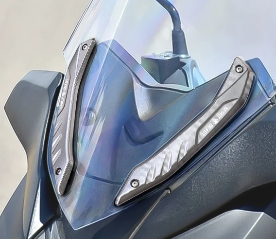 

Подходит для Yamaha XMAX300, декоративная крышка для модификации лобового стекла, аксессуары, декоративная панель для лобового стекла