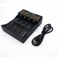 LiitoKala Lii-402 18650 Smart Battery Charger 1.2V 3.7V 3.2V 3.85V for 26650 18500 18350 17500 16340 14500 Battery Accessories