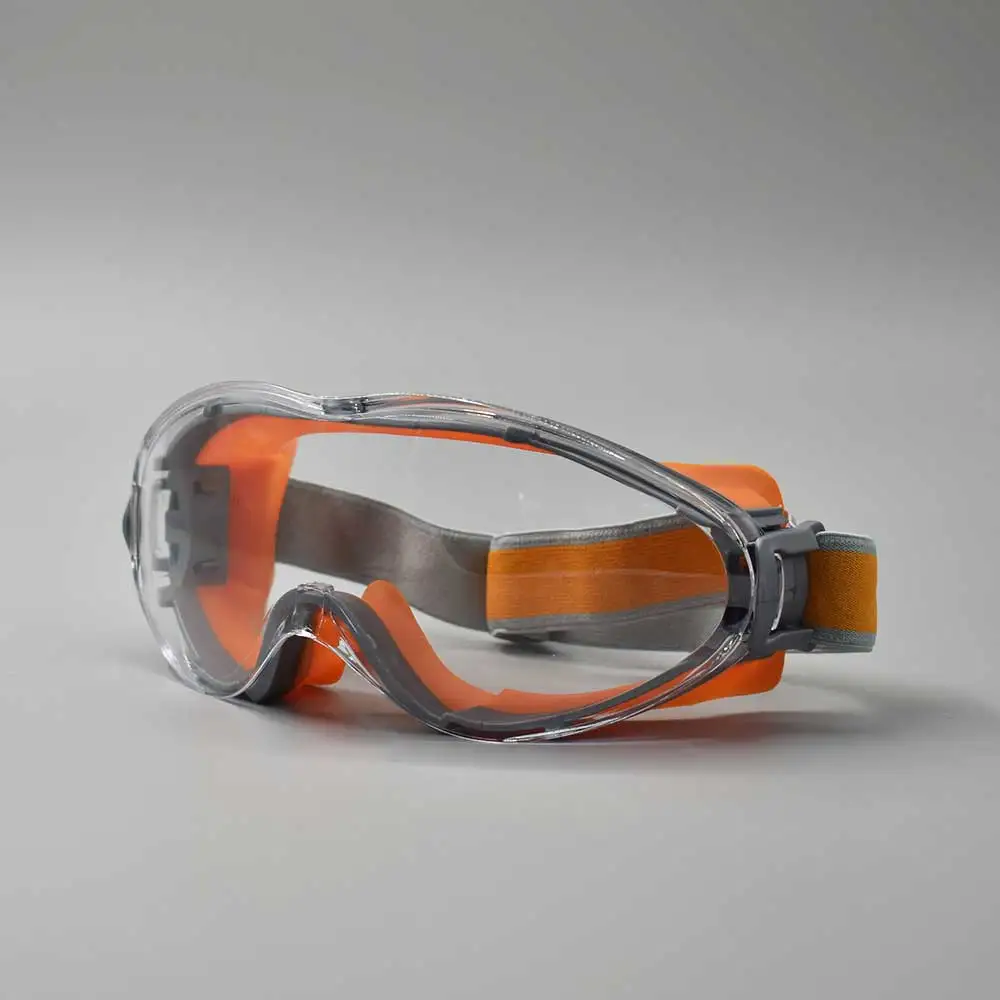 High-Quality Safety Goggles for Chemical Protection Splash-Proof Silicone Dual-Color Large Coverage Eyewear