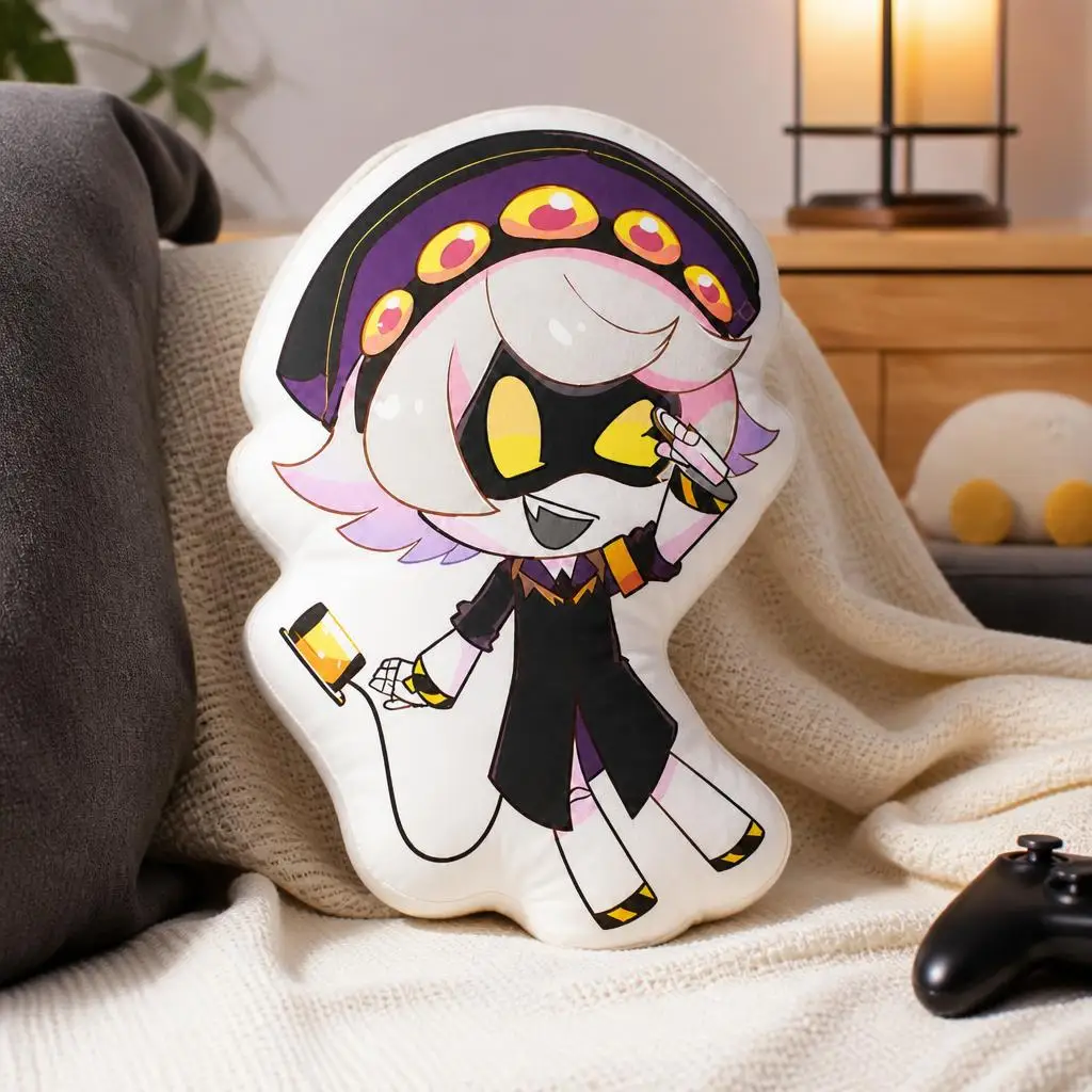 Murder Drones N Disassembly Drone Robot Anime Plush Pillow Cushion Irregular Stuffed Throw Pillow Home Decor Gift Sofa Bed