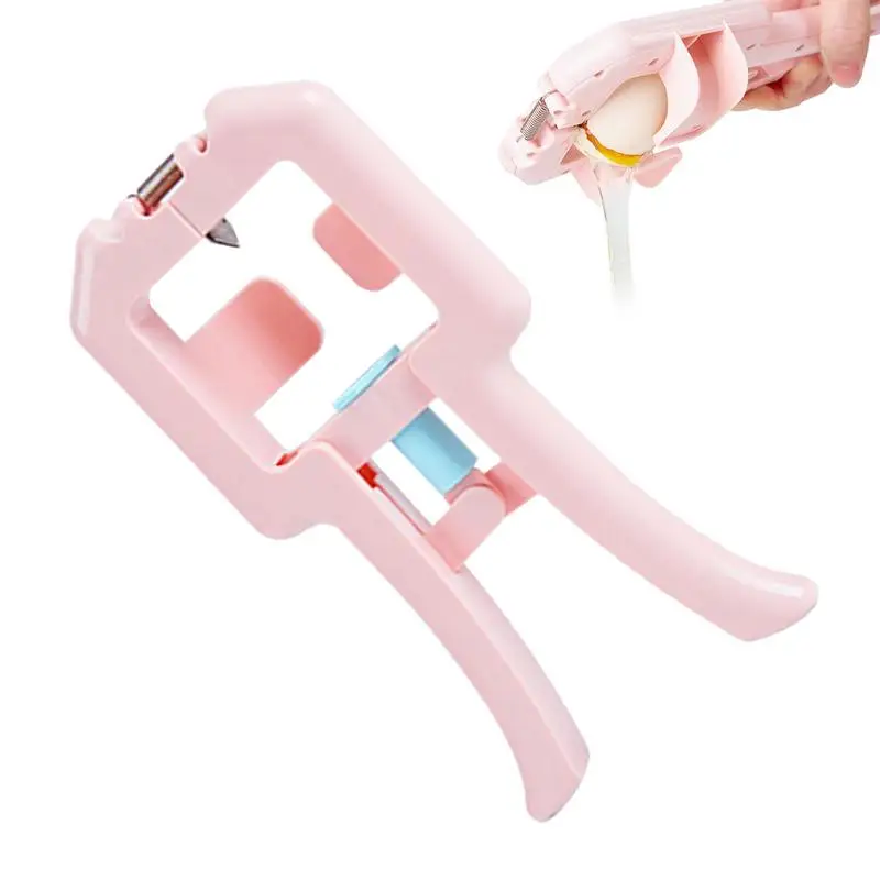 

Egg Cracker Tool Handheld Egg Shell Separator Egg Opener Egg Cracker Ergonomic Egg Opener And Separator Tool Eggshell Cutter Egg