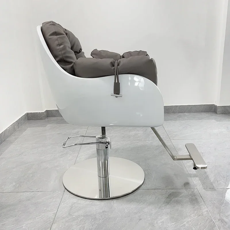

Aesthetic Electric Chair Shampoo Red Barber Luxury Makeup Professional Scissors Products Barbers Shop Hairdressing Tattoo