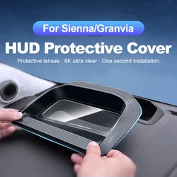 For Toyota Sienna Granvia 2021-2024 Car Head-up Display Protective Cover Central HUD Dust Cover Auto Interior Accessories